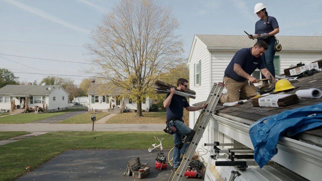 Local Roofing Contractors in Palestine, IL near me